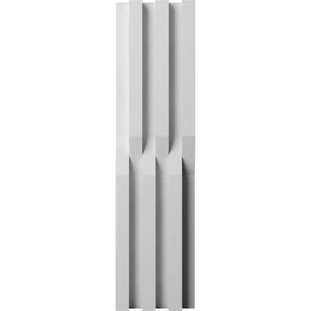 Ekena Millwork 6inW x 24inH x 1inT  EdgeCraft Baltic Style Seamless Wall Tile WPPVC06X24EBA